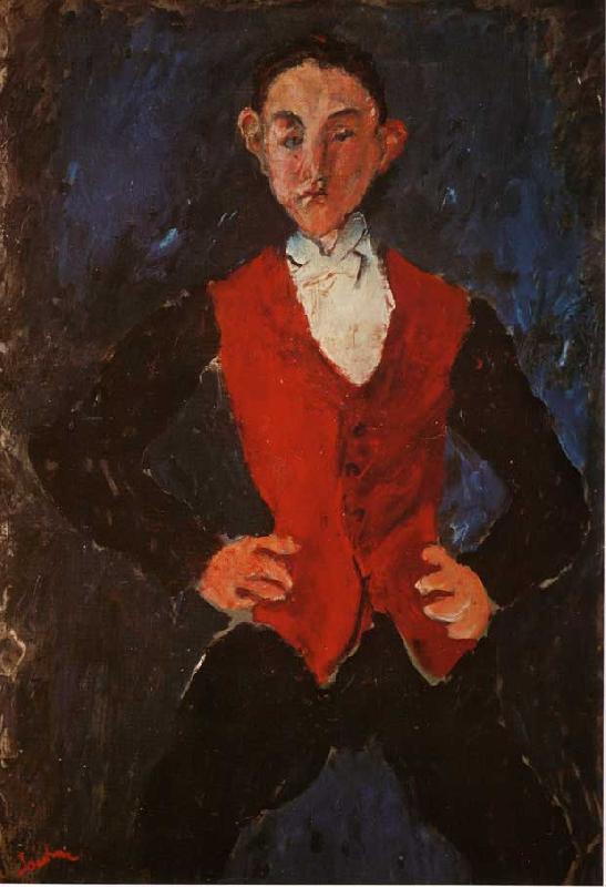 Chaim Soutine Portrait of a Boy